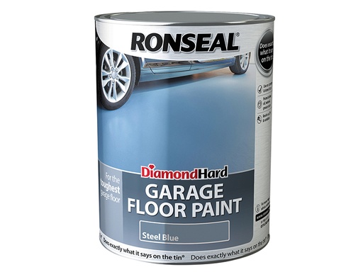 [HIS-186835] RSLDHGFPSB5L - Diamond Hard Garage Floor Paint Steel Blue 5 litre