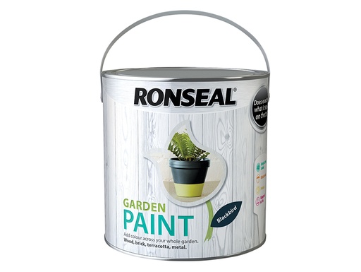 [HIS-186892] RSLGPBLKB25L - Garden Paint Black Bird 2.5 litre