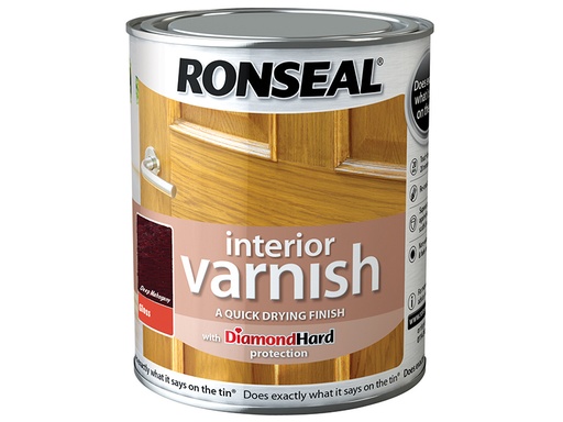 [HIS-186987] RSLINGDM250 - Interior Varnish Quick Dry Gloss Deep Mahogany 250ml