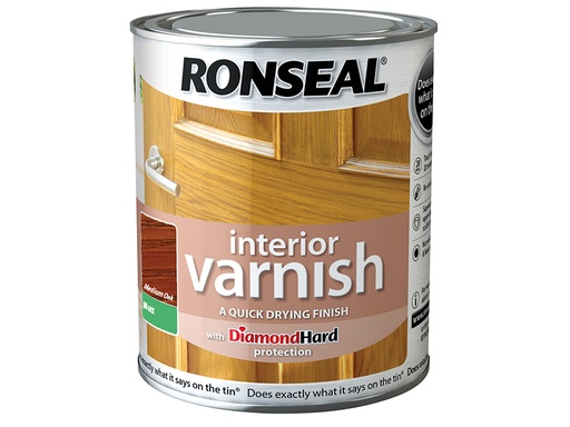 [HIS-187008] RSLIVMMO250 - Interior Varnish Quick Dry Matt Medium Oak 250ml