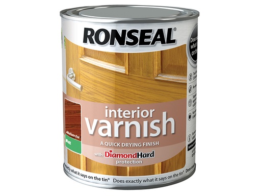 [HIS-187009] RSLIVMMO750 - Interior Varnish Quick Dry Matt Medium Oak 750ml