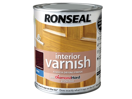 [HIS-187022] RSLIVSDH750 - Interior Varnish Quick Dry Satin Deep Mahogany 750ml