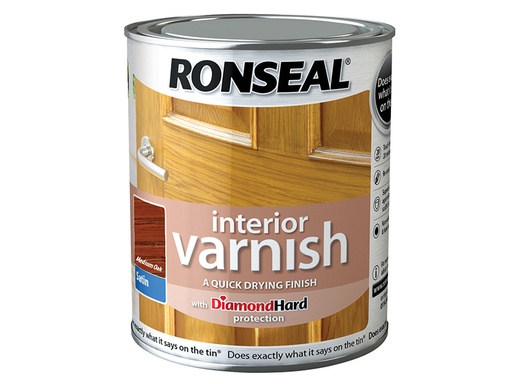 [HIS-187031] RSLIVSMO750 - Interior Varnish Quick Dry Satin Medium Oak 750ml