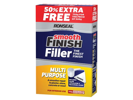 [HIS-187052] RSLMPLF500VP - Smooth Finish Multipurpose Wall Powder Filler 500g + 50%