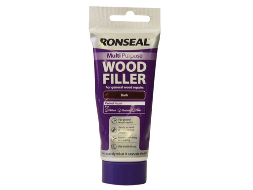 [HIS-187060] RSLMPWFD100G - Multipurpose Wood Filler Tube Dark 100g