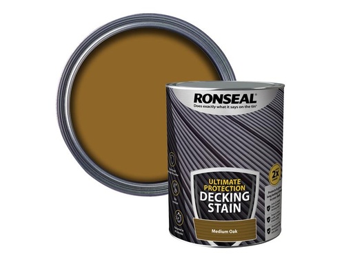[HIS-187100] RSLNUDSMO5L - Ultimate Protection Decking Stain Medium Oak 5 litre