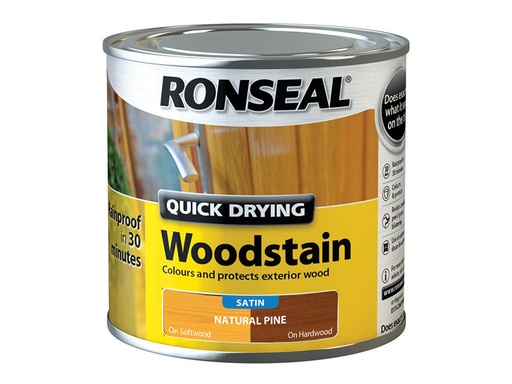 [HIS-187166] RSLQDWSNP250 - Quick Drying Woodstain Satin Natural Pine 250ml