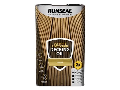 [HIS-187223] RSLUDON5L - Ultimate Protection Decking Oil Natural 5 litre