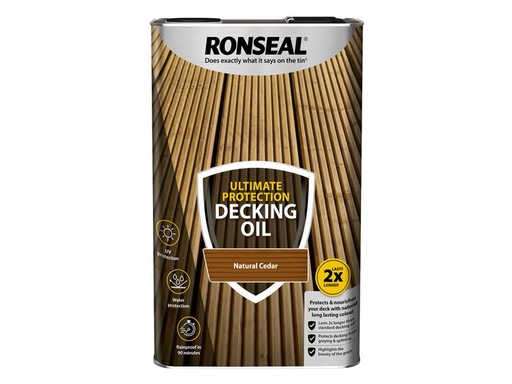 [HIS-187225] RSLUDONC5L - Ultimate Protection Decking Oil Natural Cedar 5 litre