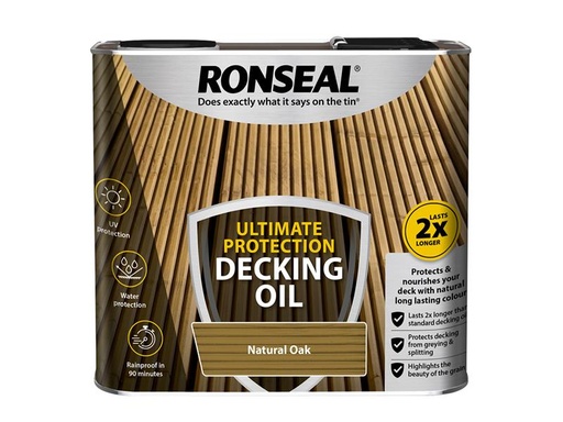 [HIS-187226] RSLUDONO25L - Ultimate Protection Decking Oil Natural Oak 2.5 litre