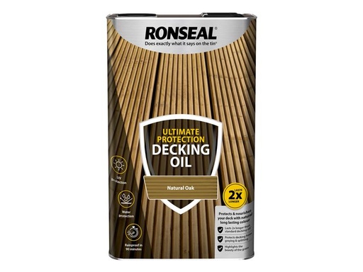 [HIS-187227] RSLUDONO5L - Ultimate Protection Decking Oil Natural Oak 5 litre
