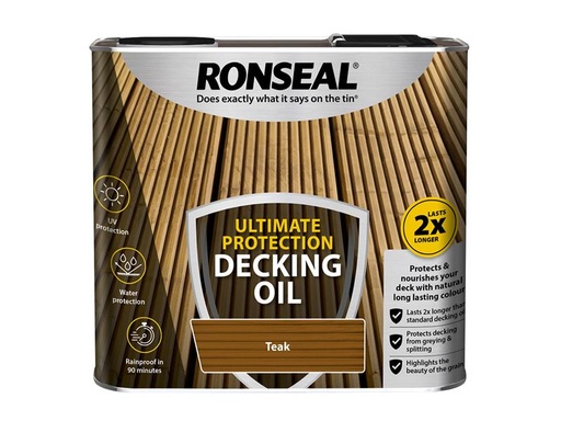 [HIS-187230] RSLUDOT25L - Ultimate Protection Decking Oil Teak 2.5 litre