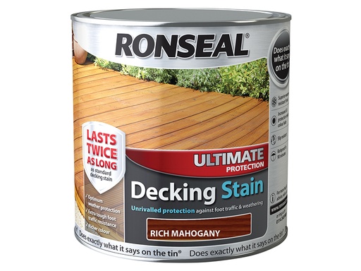 [HIS-187236] RSLUDSRM25L - Ultimate Protection Decking Stain Rich Mahogany 2.5 litre