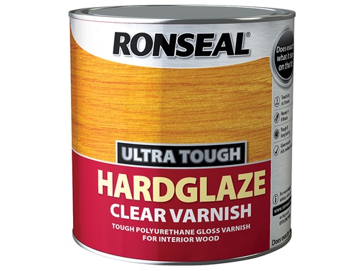 [HIS-187244] RSLUTVHG750 - Ultra Tough Hardglaze Internal Clear Gloss Varnish 750ml