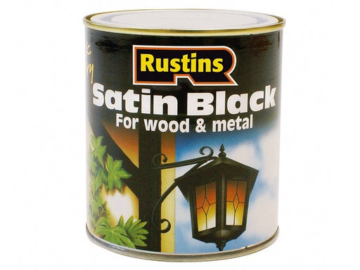 [HIS-187405] RUSBS1L - Satin Black Paint Quick Drying 1 Litre