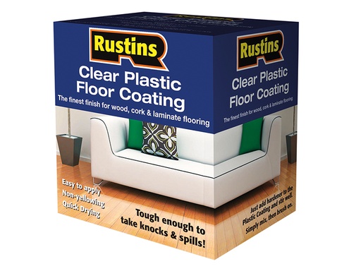 [HIS-187504] RUSPCFS4L - Clear Plastic Floor Coating Kit Satin 4 litre