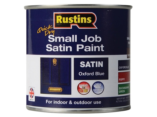 [HIS-187613] RUSSJPSOXBQD - Quick Dry Small Job Satin Paint Oxford Blue 250ml