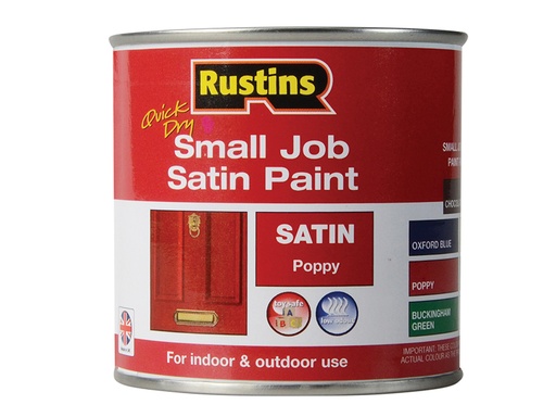 [HIS-187614] RUSSJPSPOPQD - Quick Dry Small Job Satin Paint Poppy 250ml