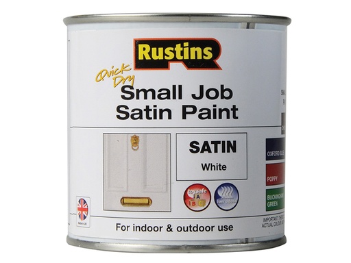 [HIS-187615] RUSSJPSWHQD - Quick Dry Small Job Satin Paint White 250ml