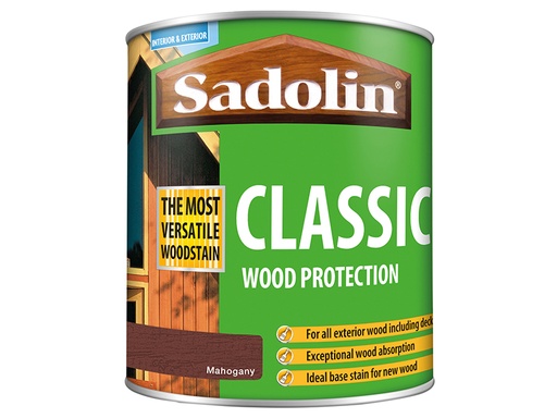 [HIS-187719] SAD5028491 - Classic Wood Protection Mahogany 1 litre