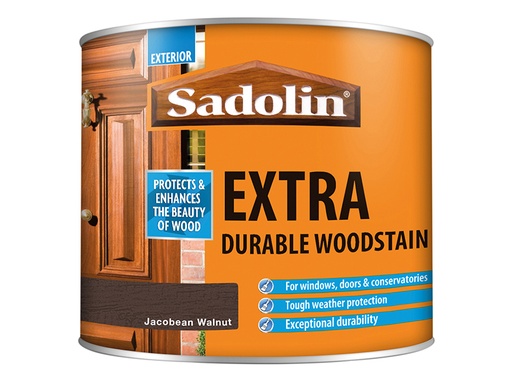 [HIS-187734] SAD5028538 - Extra Durable Woodstain Jacobean Walnut 500ml