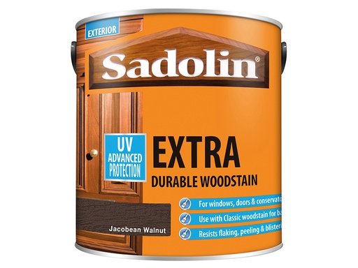 [HIS-187736] SAD5028540 - Extra Durable Woodstain Jacobean Walnut 2.5 litre
