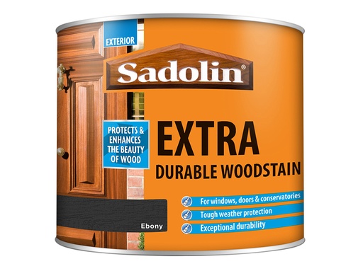 [HIS-187737] SAD5028541 - Extra Durable Woodstain Ebony 500ml