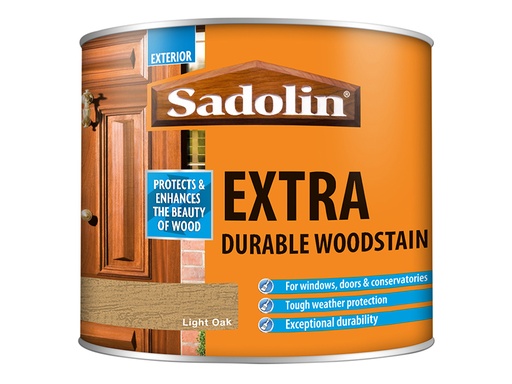 [HIS-187761] SAD5028573 - Extra Durable Woodstain Light Oak 500ml