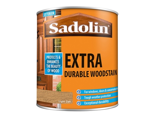 [HIS-187762] SAD5028574 - Extra Durable Woodstain Light Oak 1 litre