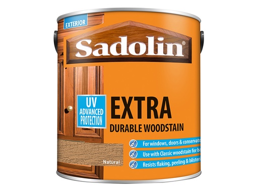 [HIS-187765] SAD5028579 - Extra Durable Woodstain Natural 2.5 litre