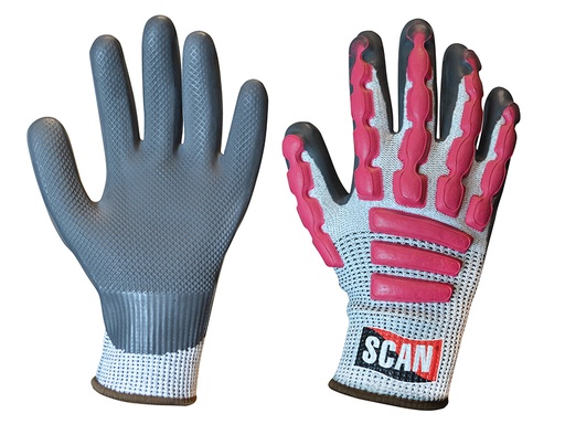 [HIS-187812] SCAGLOAIXL - Anti-Impact Latex Cut 5 Gloves - XL (Size 10)