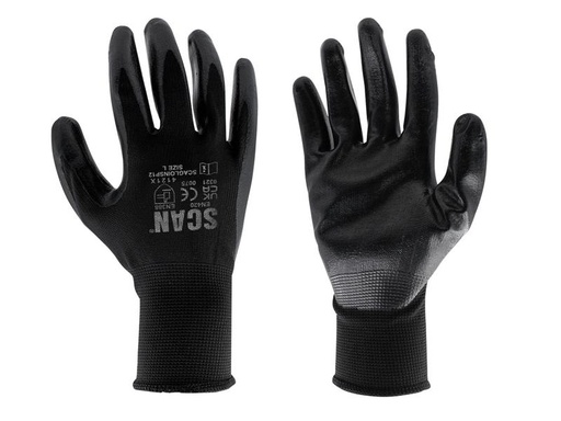 [HIS-187819] SCAGLOINSP12 - Seamless Inspection Gloves - L (Size 9) (12 Pack)