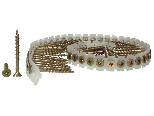 [HIS-187939] SEN45W65MY - DuraSpin Collated Screws Flooring/Wood SQ2 4.5 x 65mm (Pack 1000)