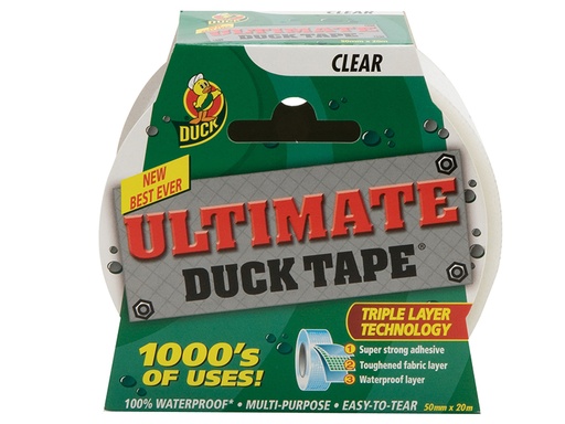 [HIS-188003] SHU222150 - Duck Tape Ultimate 50mm x 20m Clear
