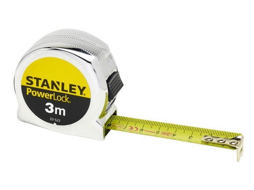 [HIS-188761] STA033522 - PowerLock Classic Pocket Tape 3m (Width 19mm) (Metric only)