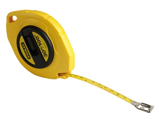 [HIS-188783] STA034107 - Closed Case Steel Long Tape 30m/100ft (Width 10mm)
