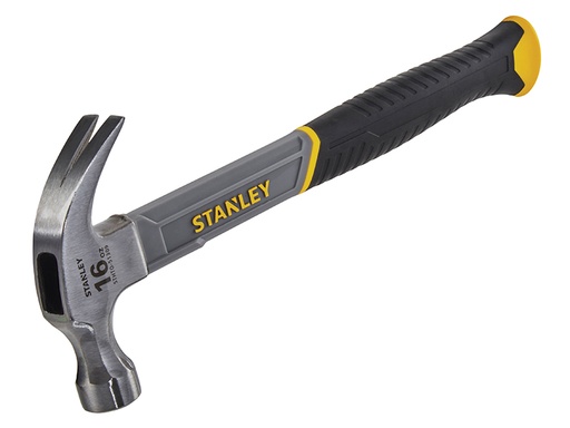 [HIS-188841] STA051309 - Curved Claw Hammer Fibreglass Shaft 450g (16oz)