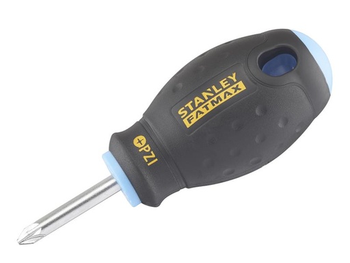 [HIS-188951] STA065408 - FatMax Stubby Screwdriver Pozidriv Tip PZ1 x 30mm