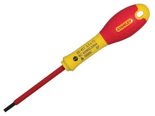 [HIS-188955] STA065412 - FatMax VDE Insulated Screwdriver Parallel Tip 4.0 x 100mm