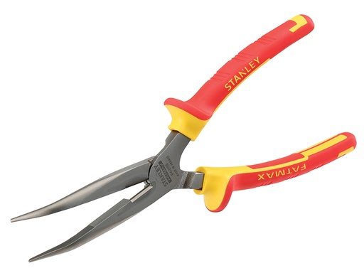 [HIS-189062] STA084008 - FatMax Bent Long Nose Pliers VDE 200mm