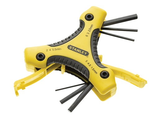 [HIS-189108] STA095935 - Triangle Hexagon Key Set 9 Piece (1.5-6mm)