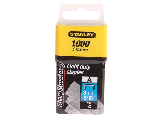 [HIS-189121] STA0TRA205T - TRA2 Light-Duty Staple 8mm TRA205T Pack 1000