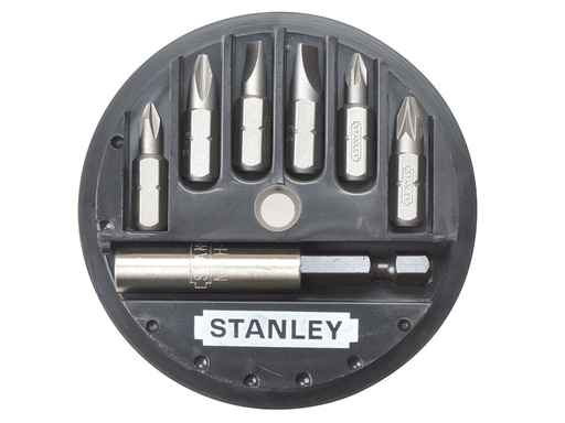 [HIS-189266] STA168737 - Slotted/Phillips/Pozidriv Insert Bit Set 7 Piece