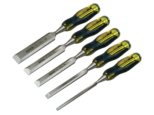 [HIS-189446] STA216269 - FatMax Bevel Edge Chisel with Thru Tang Set 5 Piece