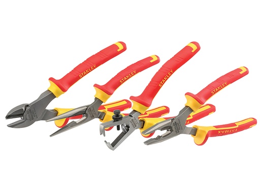 [HIS-189541] STA484489 - FatMax VDE Pliers Set 4 Piece