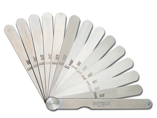 [HIS-189921] STR467M - 467M Feeler Gauge 13 Piece Set 0.04-5mm