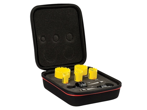 [HIS-190172] STRKDC05021 - KDC05021 Deep Cut Bi-Metal Electrician's Holesaw Kit 7 Piece