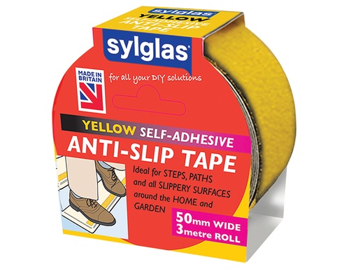 [HIS-190433] SYLASTY - Anti-Slip Tape 50mm x 3m Roll Yellow