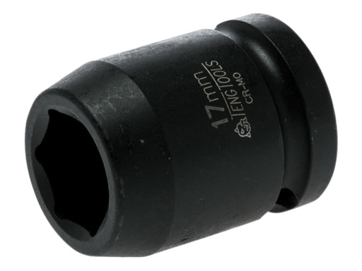 [HIS-190694] TEN920517N - Impact Socket Hexagon 6-Point 1/2in Drive 17mm