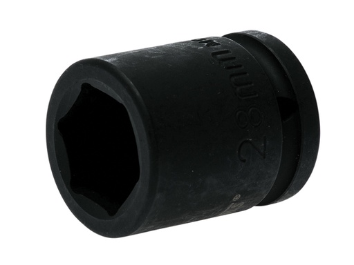 [HIS-190729] TEN940528 - Impact Socket Hexagon 6-Point 3/4in Drive 28mm